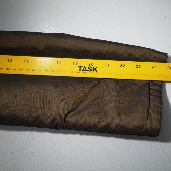 Talbots Ladies Size Medium Reversible Full Zip Black/Bronze Jacket - Picture 13 of 14
